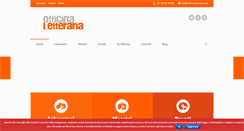 Desktop Screenshot of officinaletteraria.com